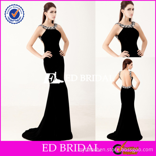 XL553 2014 hot sale cheap black halter open back new model girl good time usa dress